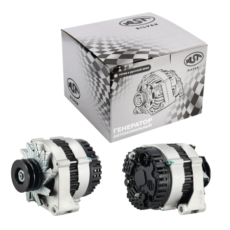 Генератор HOWO (два клиновых ремня) 28V 55A (AST1039/VG1560090010) AST Silver