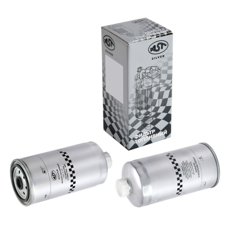 Фильтр топливный UC220 (AST1677/T64101003/FF5156/FF5135/FS1251/4110000054253/13020107/860117328/A3000-1105020/CX0712A/860115054/CX0709A) AST Silver