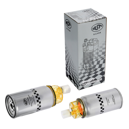 Фильтр топливный HOWO T5G/MAN с колбой (AST1668/FS20156/WG9925551112/1) AST Silver