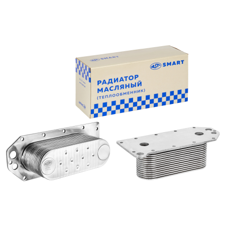 Радиатор масляный (теплообменник) CUMMINS ISBe,6ISDe (AST1201/3966395/3959031/4896407/C3975818) AST Smart
