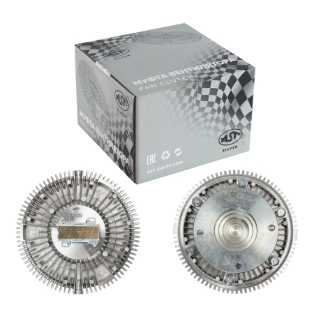 Муфта вентилятора CURSOR 9 HONGYAN (AST1085/5801399536/5003425090) OEM AST Silver