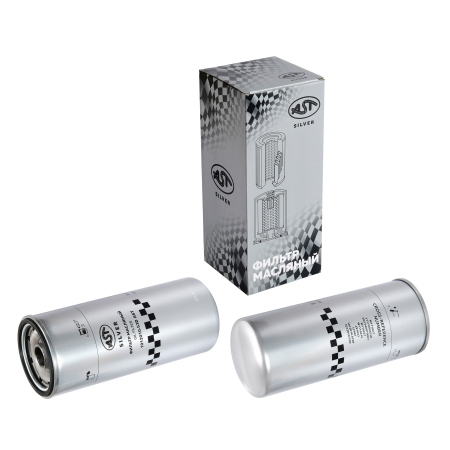 Фильтр масляный JX1023 FAW J6 CA6DM2 (AST1631/W110227/W1110216/JX1023/LF667/1012010-81DF/1012010-53D) AST Silver