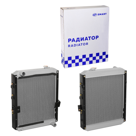 Радиатор FOTON 1039 (600х490x80) D=40 D=40 с алюминиевыми бачками (AST1166/1103913100022) AST Smart