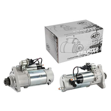 Стартер SHANGHAI 12 зуб. C6121 (AST1405/C11AB-4N3181/3T4586/4N3181/7200000547/8C3651/QD2913) AST Silver