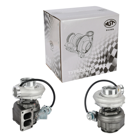 Турбина  WD615 HOWO E3 под хомут (AST1497/VG1540110088/VG1540110066) AST Silver