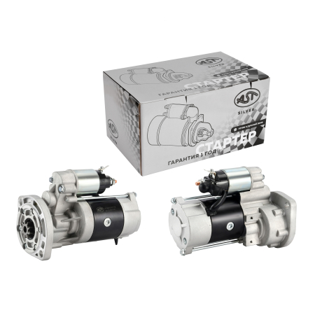 Стартер BAW 1065 (E-2)  9 зуб. 24V/4,5 KW (AST1381/QDJ25388/3708010-C118) AST Silver