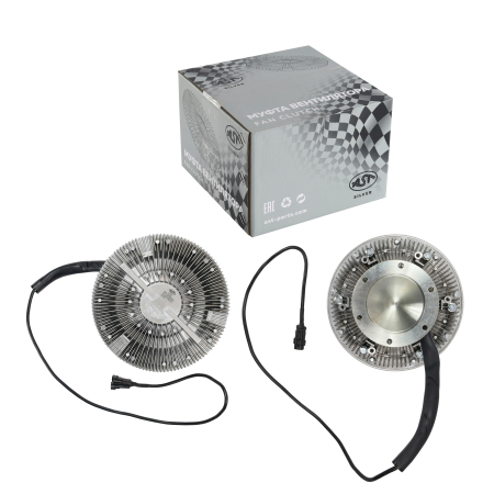 Муфта вентилятора WP12/WP13 электрическая  (AST1108/612600062253) OEM AST Silver