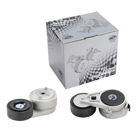 Ролик натяжной WP12/WP13 МАЗ/SHAANXI/FAW JH6 плоский (AST1348/24G0238002SY/4110000054118/1001319530/612630061029/612630061185) AST Silver