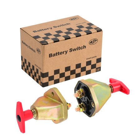 Выключатель аккумулятора (массы) SHAANXI F2000, HOWO, FOTON 3251 (AST1018/WG9100760100) AST Smart