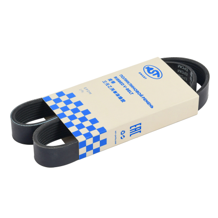 Ремень  8PK1062 вентилятора HOWO/HONGYAN/SHAANXI (AST1234/612600020251/VG2600020251) этилен-пропил. каучук AST Smart