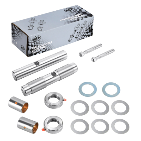 Р/к шкворня (на ось) FAW J5/J6 16T (HRC>50) 48x278 (AST1278/3001044-4E-XLB) OEM AST Silver