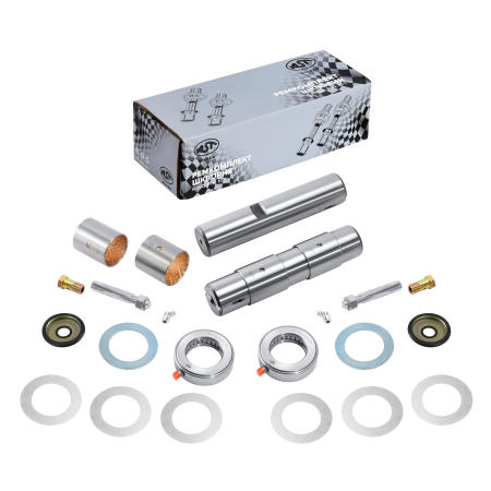 Р/к шкворня (на ось) DONG FENG 6x6 6x4 (HRC>50) 52x248 (AST1269/30Z01-01021-RK) OEM AST Silver