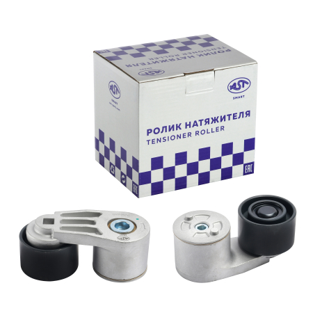 Ролик натяжной WP12/WP13.480/550 МАЗ/SHAANXI плоский  (AST1343/1000694241)  AST Smart