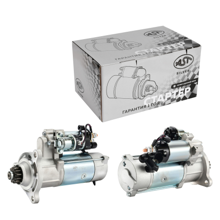 Стартер CUMMINS DONG FENG GX ISZ14L (AST1383/C5612901/5612901) AST Silver