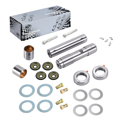 Р/к шкворня (на ось) DONG FENG GX 6x6 6x4 52x248 (HRC>50)(AST1271/30ZB301015) OEM AST Silver