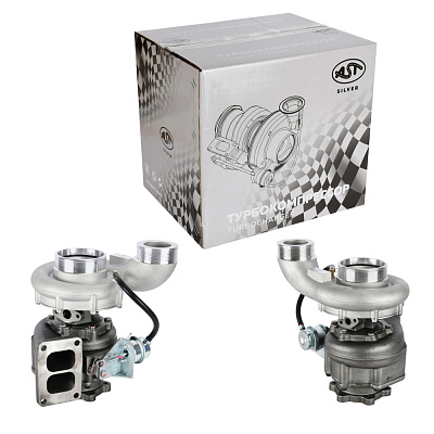 Турбина  FAW J6 CA6DM2 под фланец до 22 г.AST1482/1118010BM01-074A/1118010AM01-074A) AST Silver